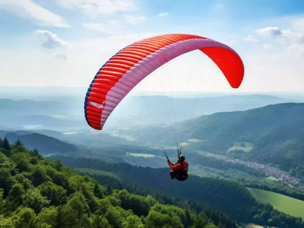 Paragliding in India is a thrilling adventure
